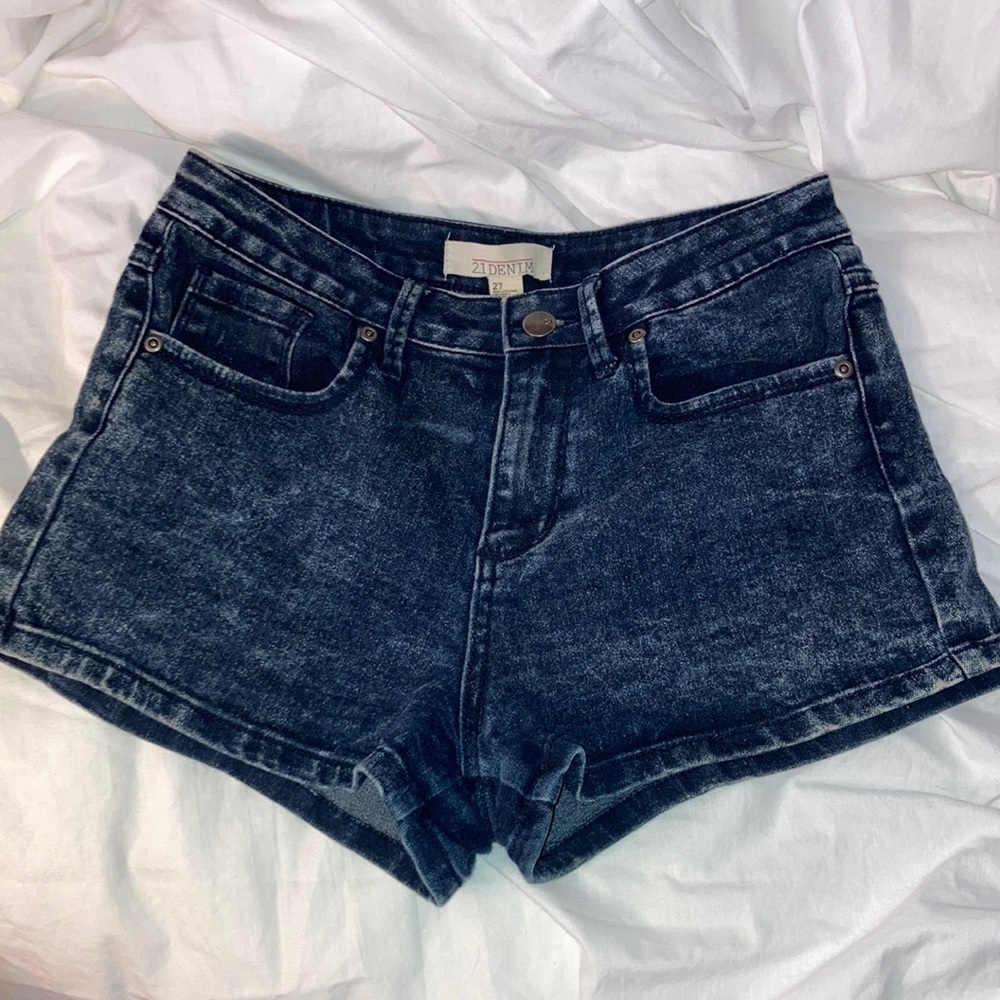 2.1 DENIM jean shorts
